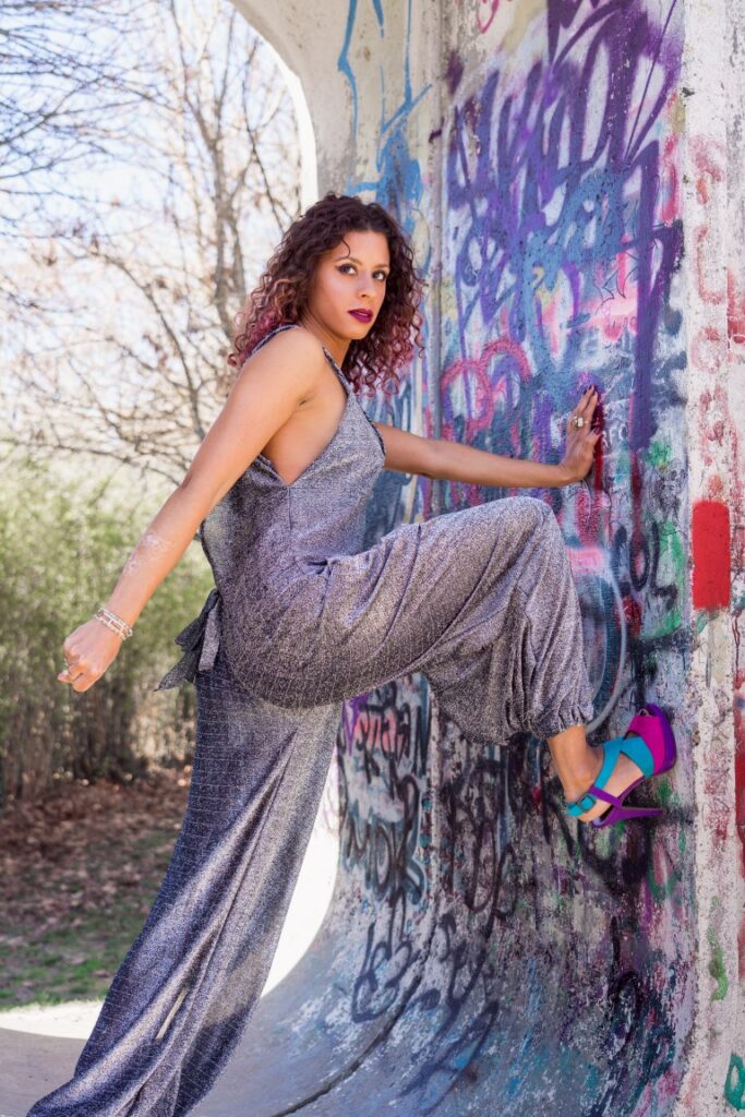Portrait d'une danseuse professionnelle