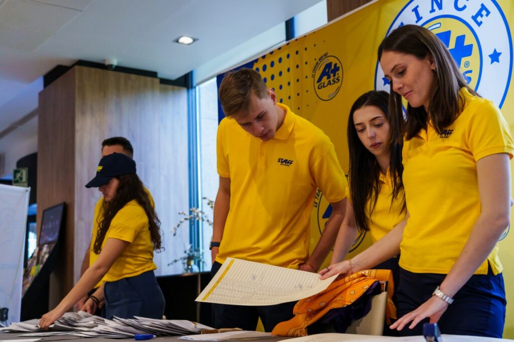 Stand dans un salon professionnel