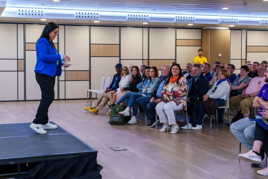 Conférence dans un salon professionnel